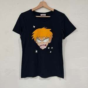 Vintage Y2K Fruits Basket Kyo Sohma Cat Zodiac Anime Baby Tee, Size XL